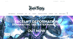 Desktop Screenshot of inheritedsufferingrecords.com