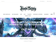 Tablet Screenshot of inheritedsufferingrecords.com